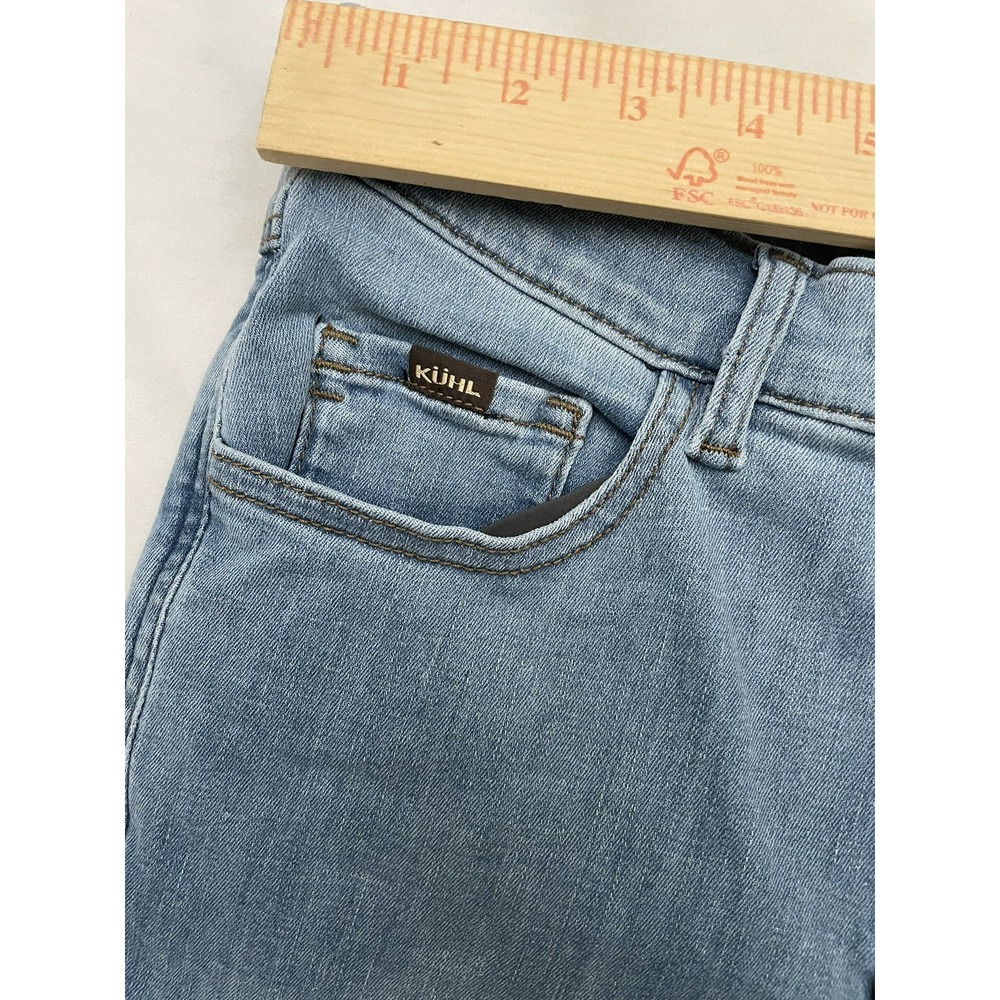 NWT KUHL Women's Kontour Flex Denim‎ Skinny Jeans Size 4 Wicking Quick Dry 30.5" - Picture 9 of 11